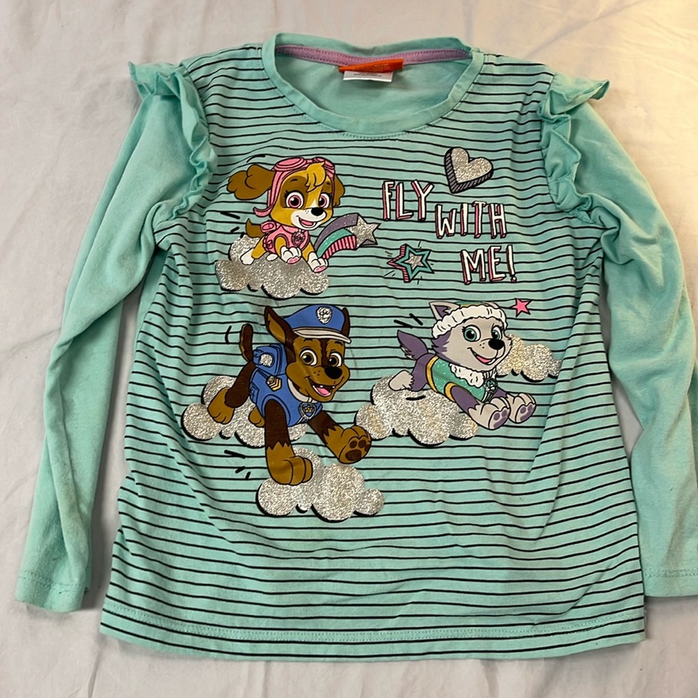 Paw Patrol long sleeve t-shirt, size kids 5